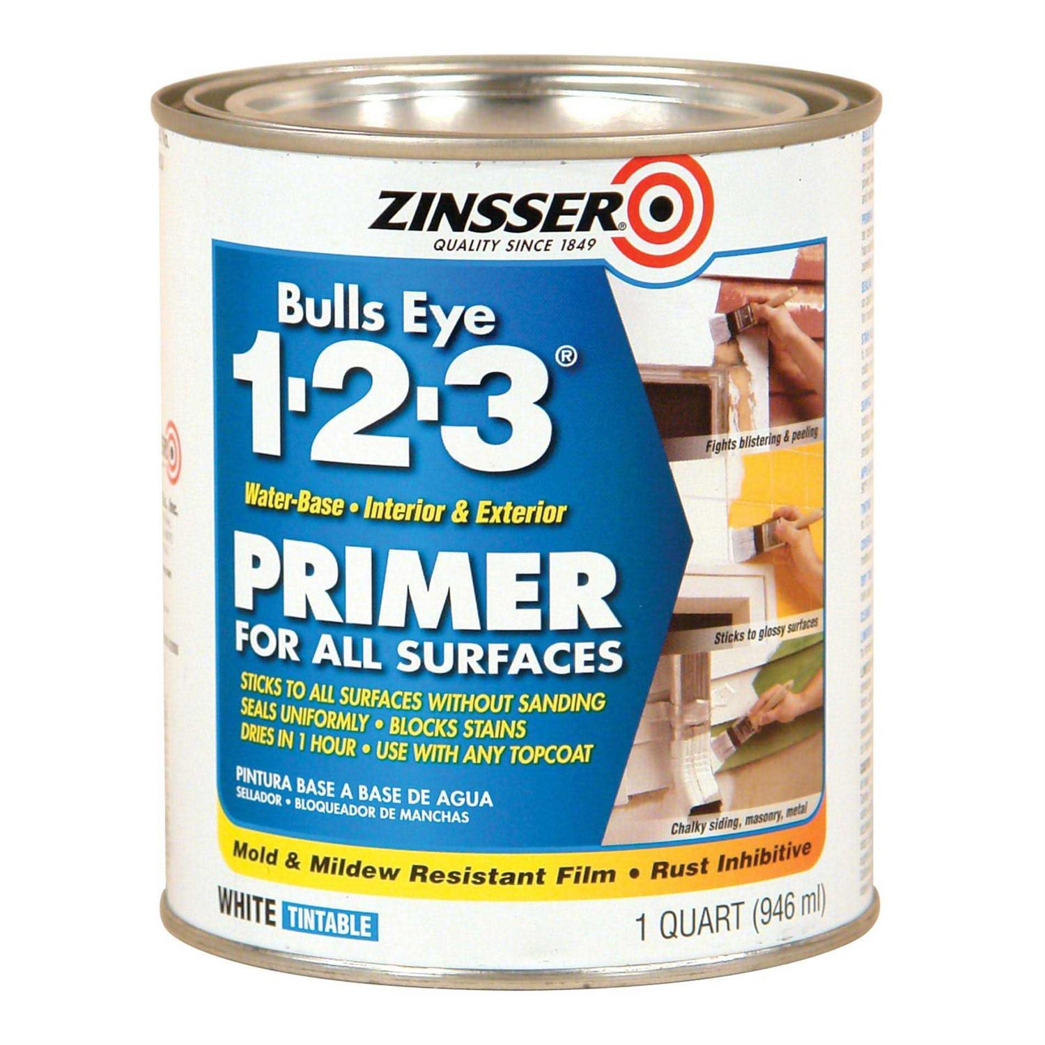 Zinsser Bulls Eye 1-2-3 Primer - Zenithce