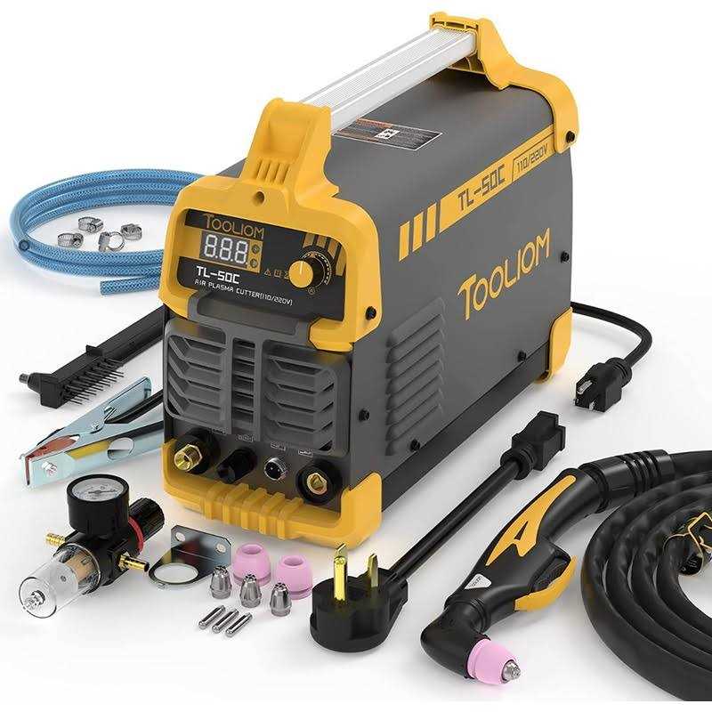 TOOLIOM 200M MIG Welder 3 in 1 Flux MIG/Solid Wire/Lift TIG/Stick Welder 110 / 220V Dual Voltage Welding Machine - Zenithce