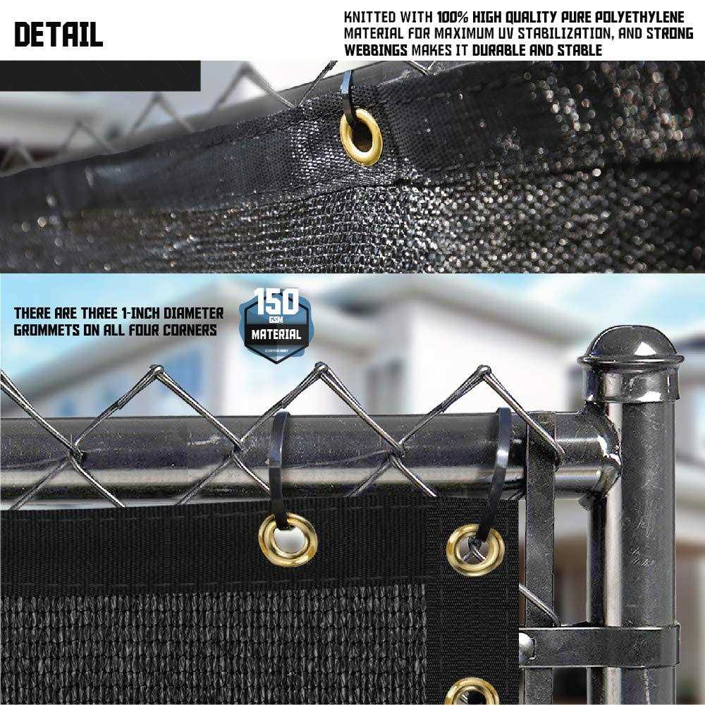 Tang Sunshades Depot Fence Privacy Screen Heavy Duty Commercial Windscreen Residential Fence Netting Fence Cover - Zenithce