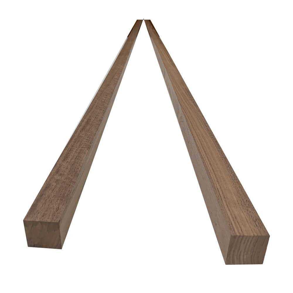Swaner Hardwood 2 in. x 2 in. x Walnut S4S Board - Zenithce