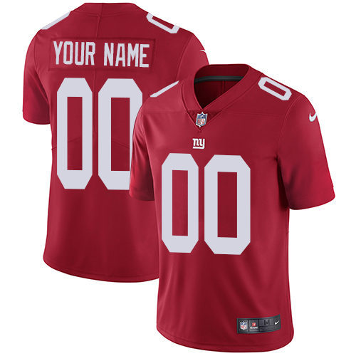 Giants Customized Red Vapor Untouchable Limited Stitched Jersey - Zenithce