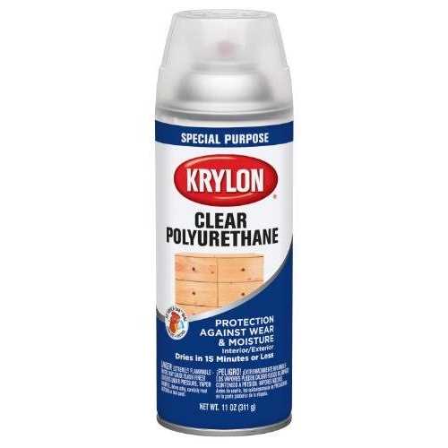 Krylon Clear Gloss Lacquer Spray Paint - Zenithce