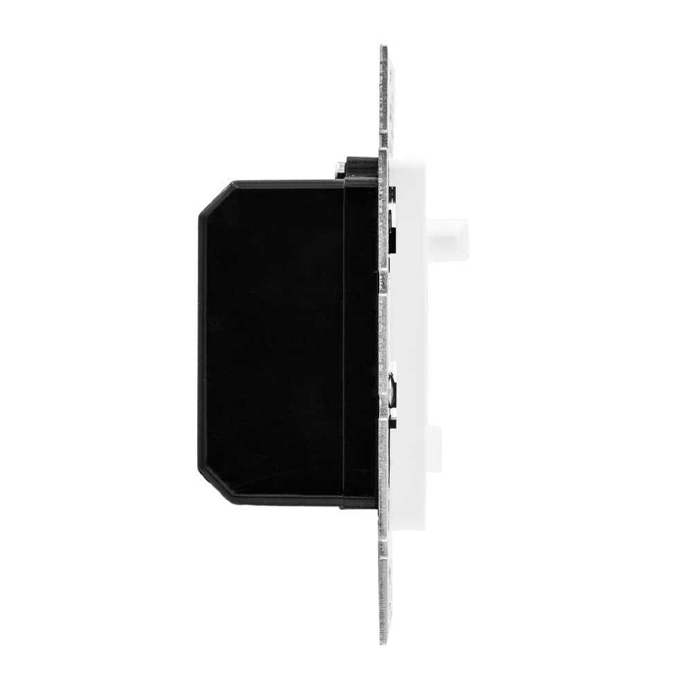 Maxxima Combination Toggle Light Switch and Outlet Single Pole White Decor Combo Style Receptacle - Zenithce