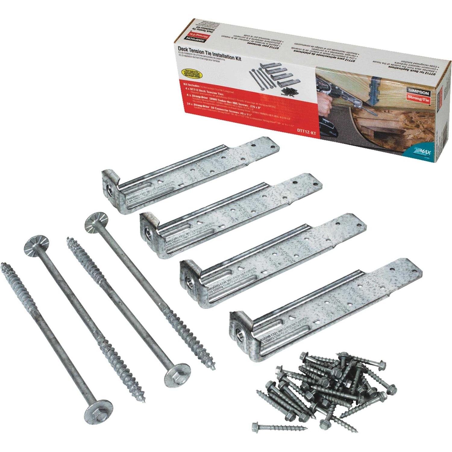 Simpson Strong Tie DTT1Z ZMAX Deck Tension Tie - Zenithce