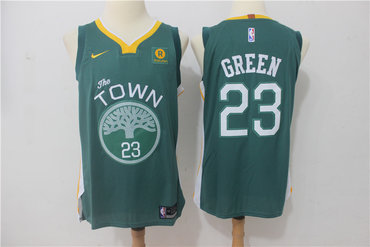 Warriors 23 Draymond Green Green The Town Authentic Jersey - Zenithce