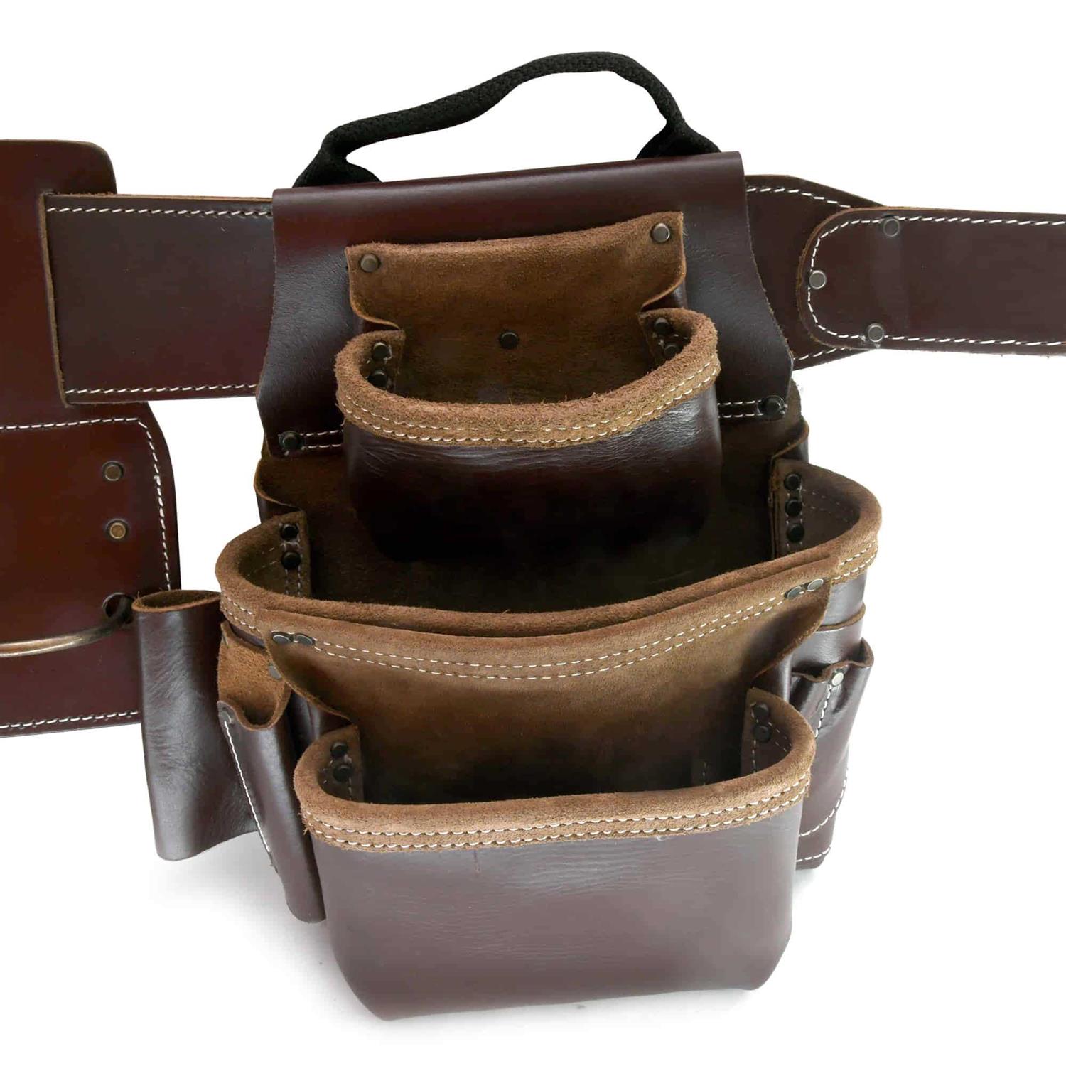 Style N Craft 98434 4 Piece 17 Pocket Pro Framer’s Combo in Top Grain Leather - Zenithce