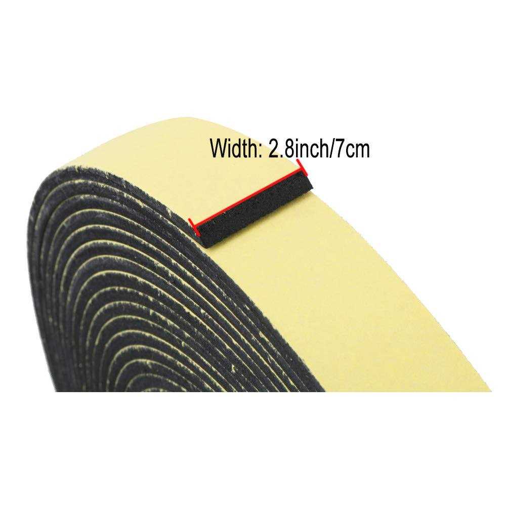 ToLanbbt High Density Foam Insulation Tape Adhesive Seal - Zenithce
