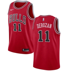 Chicago Bulls 11 Demar Derozan Red Swingman Icon Edition Jersey - Zenithce