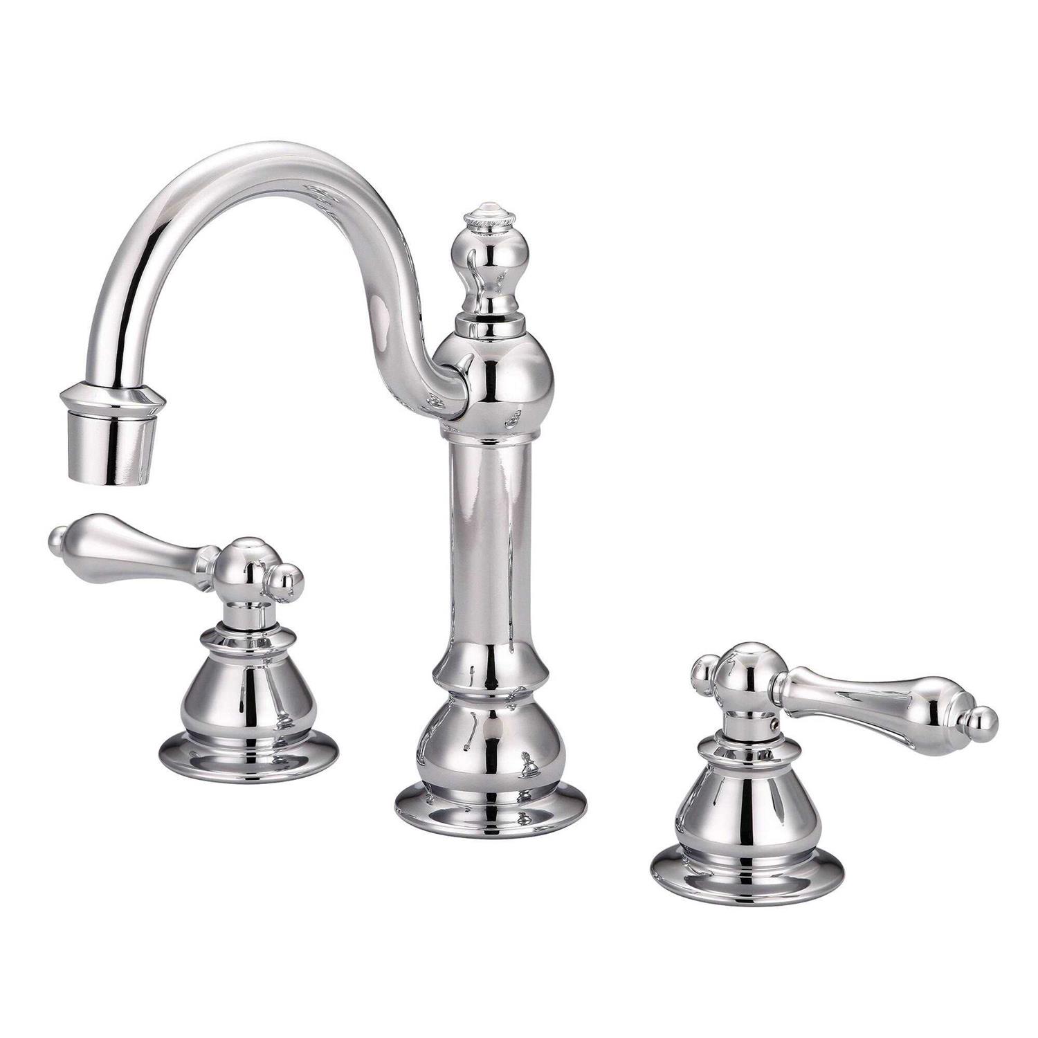 Water Creation American 20th Century Classic Widespread Lavatory F2-0012 Faucets - Zenithce