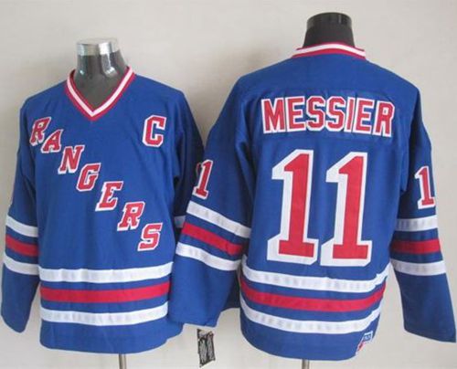 Rangers #11 Mark Messier Blue CCM Heroes Of Hockey Alumni Stitched Jersey - Zenithce