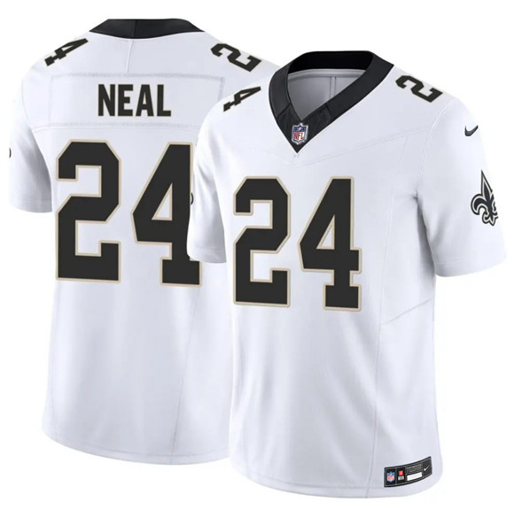 New Orleans Saints #24 Devin Neal White 2025 F.U.S.E Vapor Limited Stitched Jersey - Zenithce