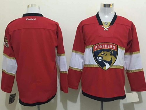 Panthers Blank New Red Stitched Jersey - Zenithce
