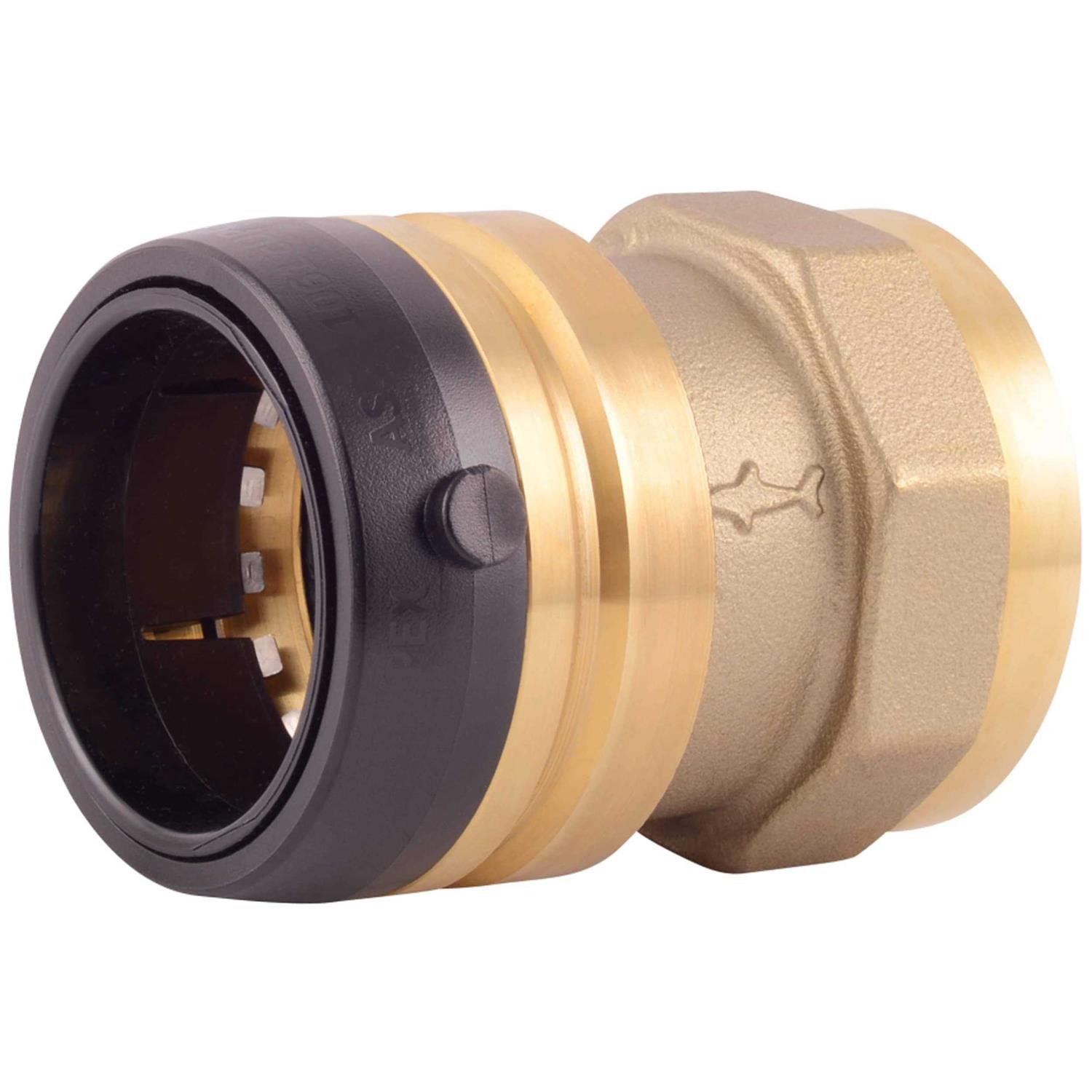 SharkBite Brass 3/4-in Push-to-connect Thermal Expansion Relief Valve - Zenithce