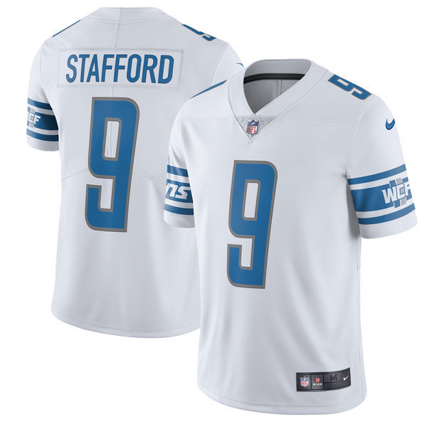 Detroit Lions #9 Matthew Stafford Nike White Vapor Untouchable Limited Stitched Jersey - Zenithce