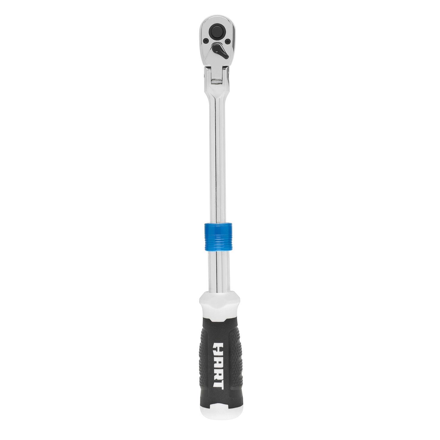 Hart Drive Extendable Ratchet with Flexible Head - Zenithce