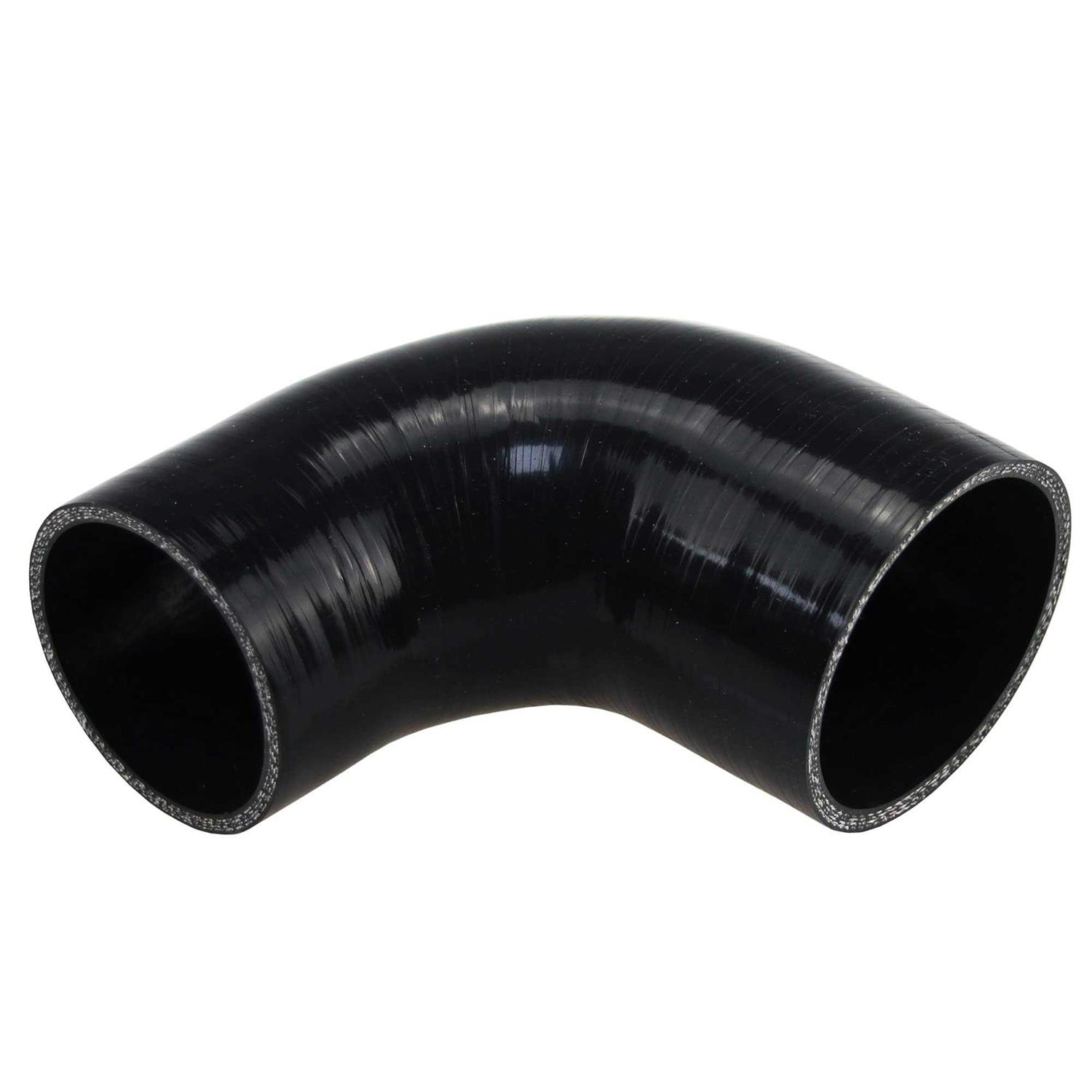 Ucreative 90 Degree Elbow 4-ply High Performance Coupler Silicone Hose - Zenithce