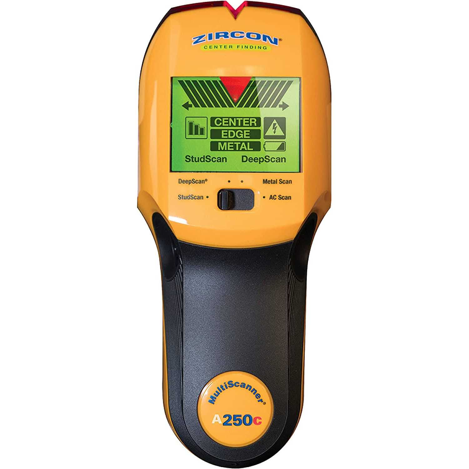 Zircon MultiScanner All-In-One Stud Finder/Metal Detector/Live AC Wire Detection and Scanner - Zenithce