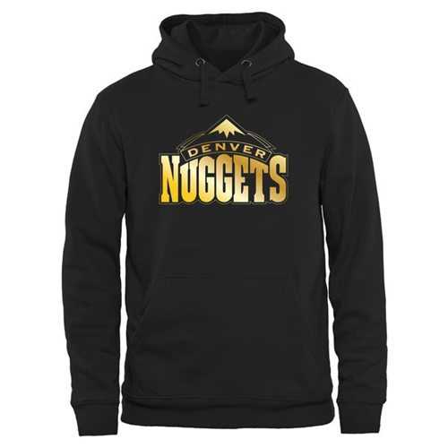 Denver Nuggets Gold Collection Pullover Hoodie Black - Zenithce