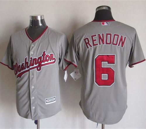 Nationals #6 Anthony Rendon Grey New Cool Base Stitched Jersey - Zenithce