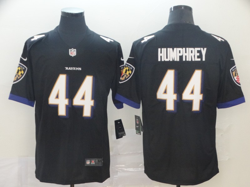 Baltimore Ravens #44 Marlon Humphrey Black Vapor Untouchable Limited Jersey - Zenithce