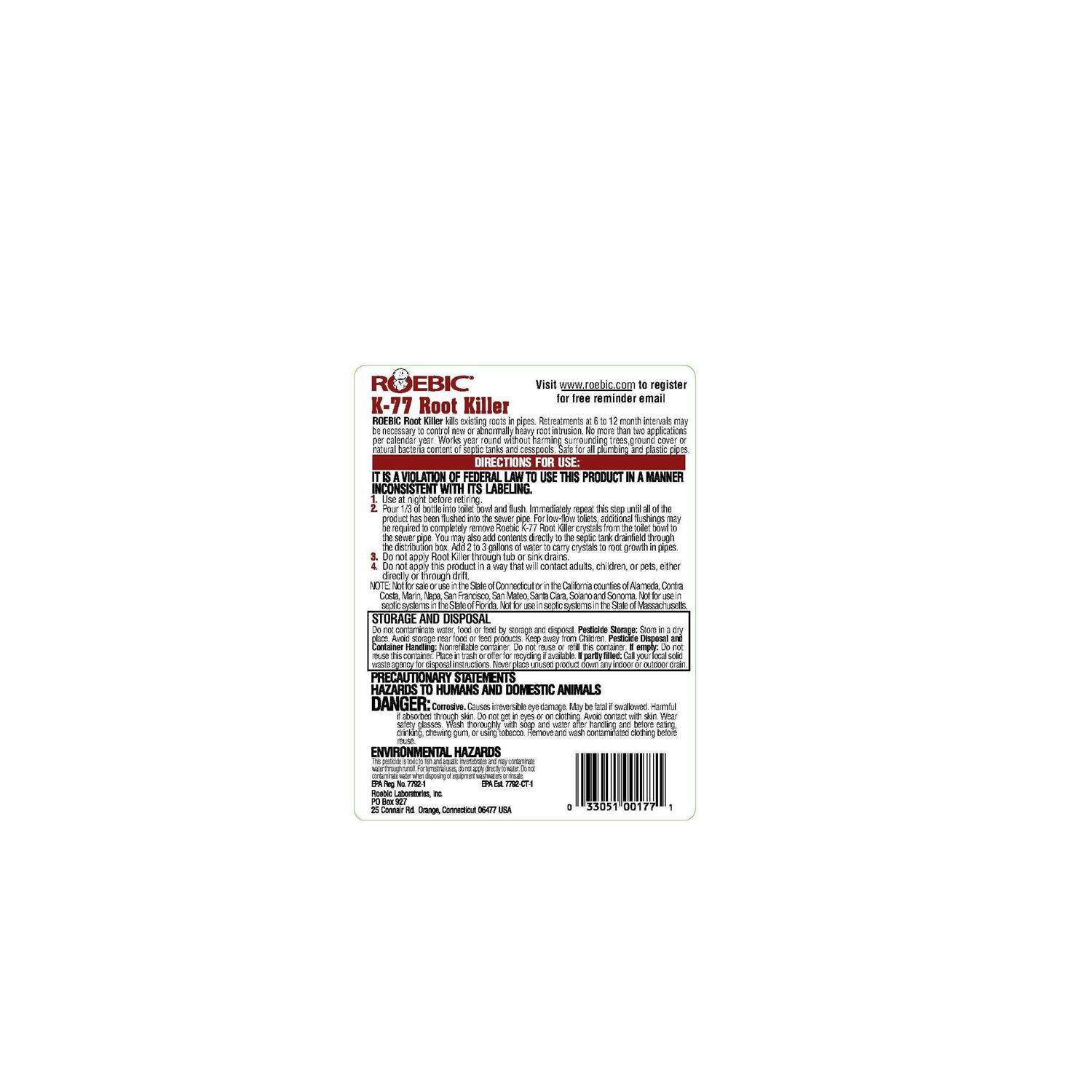 Roebic K-570 Leach and Drain Field Opener - Zenithce