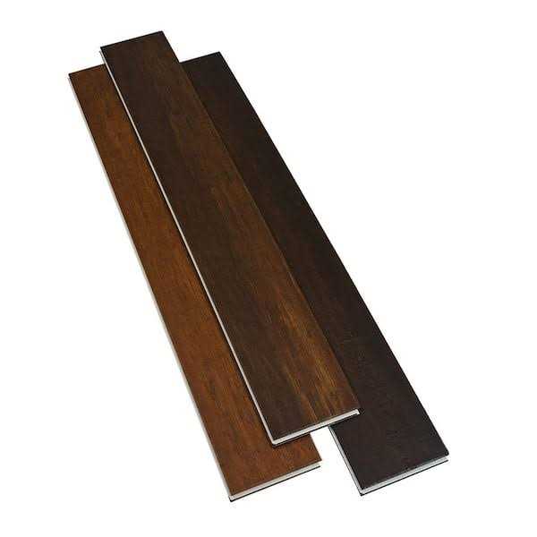 Lifeproof Gallaway 7 mm T x 5.12 in. W x 36.22 in. L Waterproof Engineered Click Bamboo Flooring - Zenithce