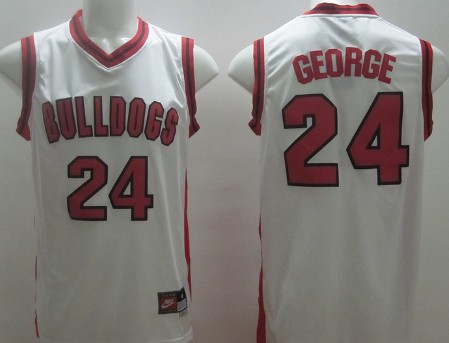 Fresno State #24 Paul George White Jersey - Zenithce