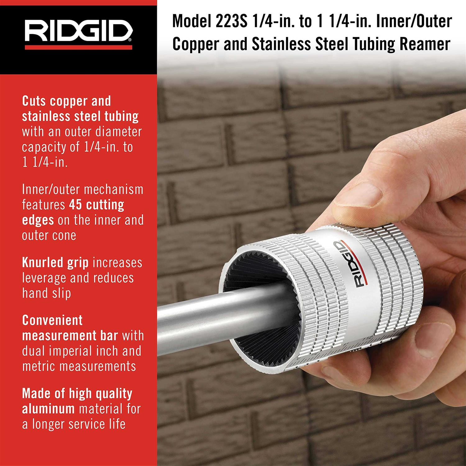 Ridgid 29963 35S Stainless Steel Tubing Cutter - Zenithce