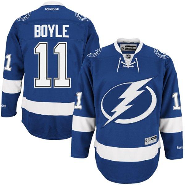 Lightning #11 Brian Boyle Blue Stitched Jersey - Zenithce