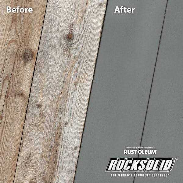 Rust-Oleum RockSolid 5 gal Exterior 6X Deck Coat - Zenithce