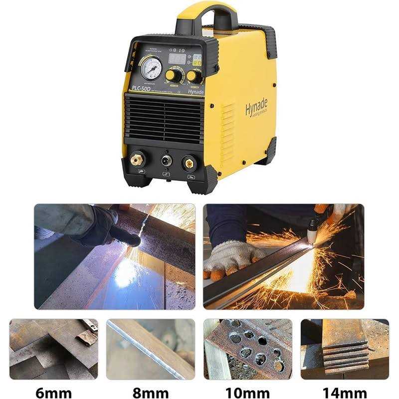 TOOLIOM 200M MIG Welder 3 in 1 Flux MIG/Solid Wire/Lift TIG/Stick Welder 110 / 220V Dual Voltage Welding Machine - Zenithce