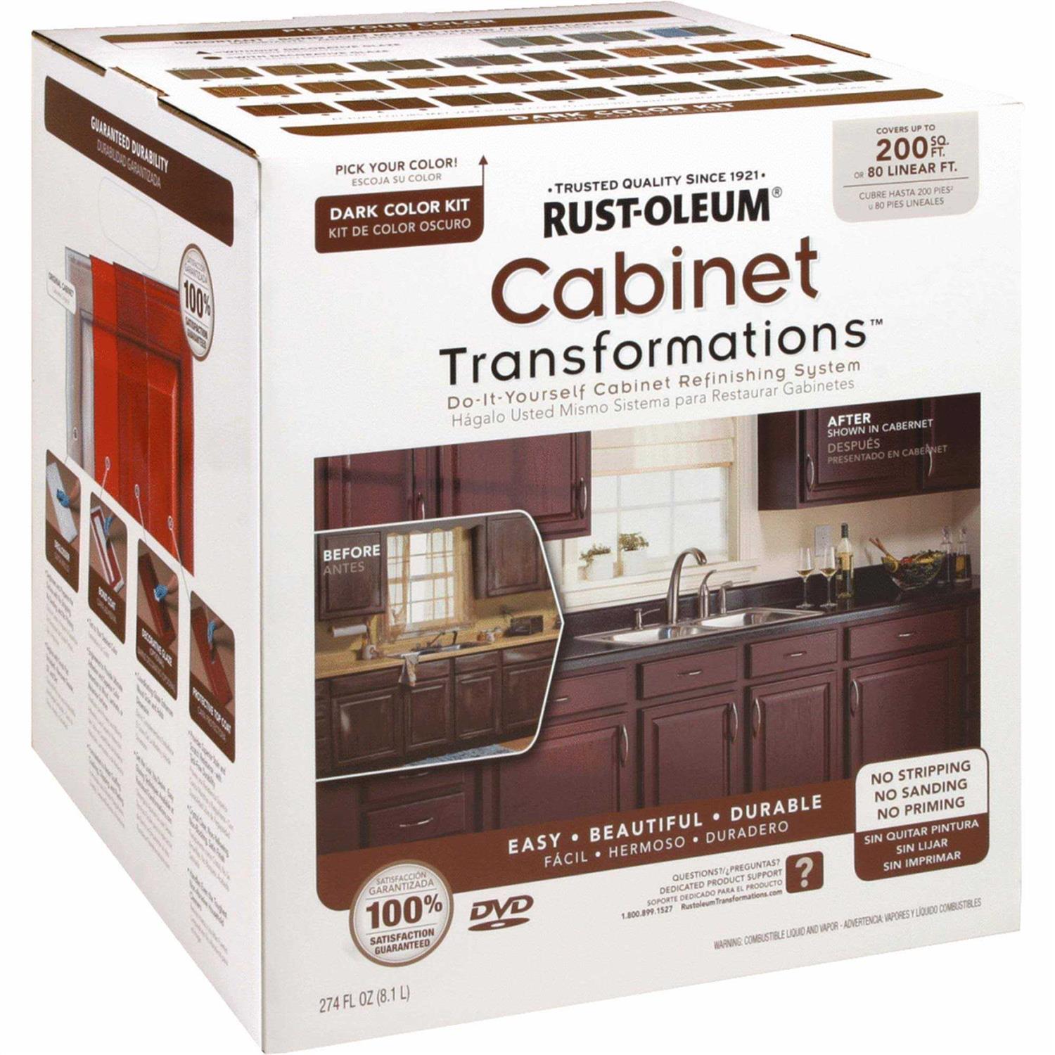 Rust-Oleum Dark Tint Base Cabinet Transformations Kit - Zenithce