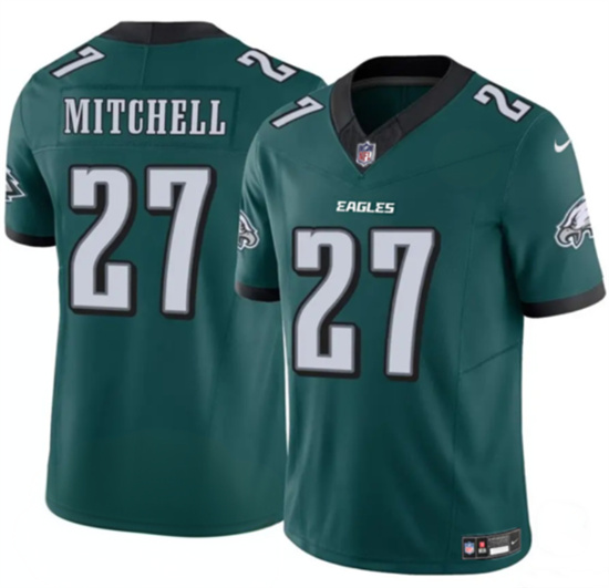 Philadelphia Eagles #27 Quinyon Mitchell Green 2024 New F.U.S.E. Vapor Untouchable Limited Stitched Jersey - Zenithce
