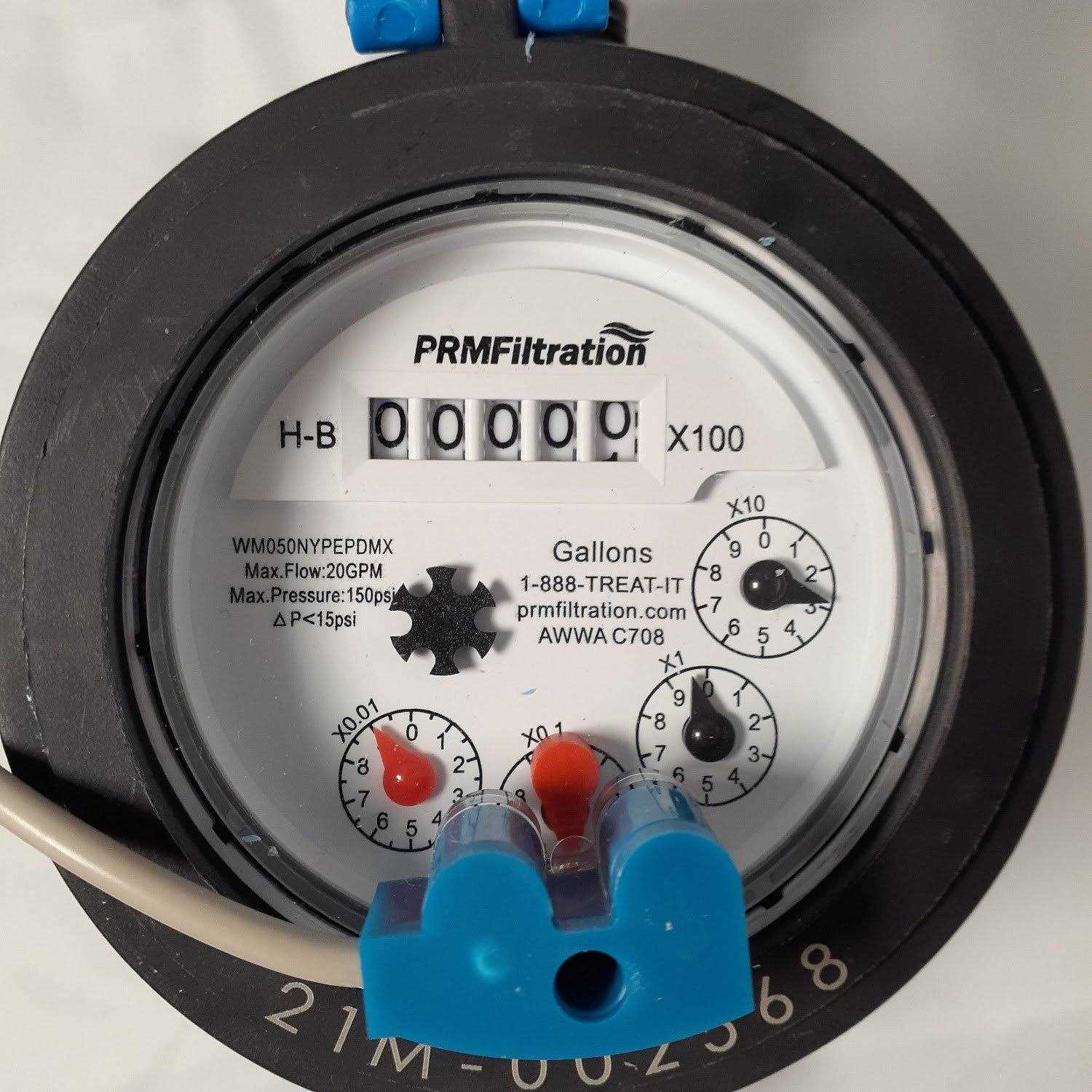 Nylon Totalizing Water Meter - Zenithce