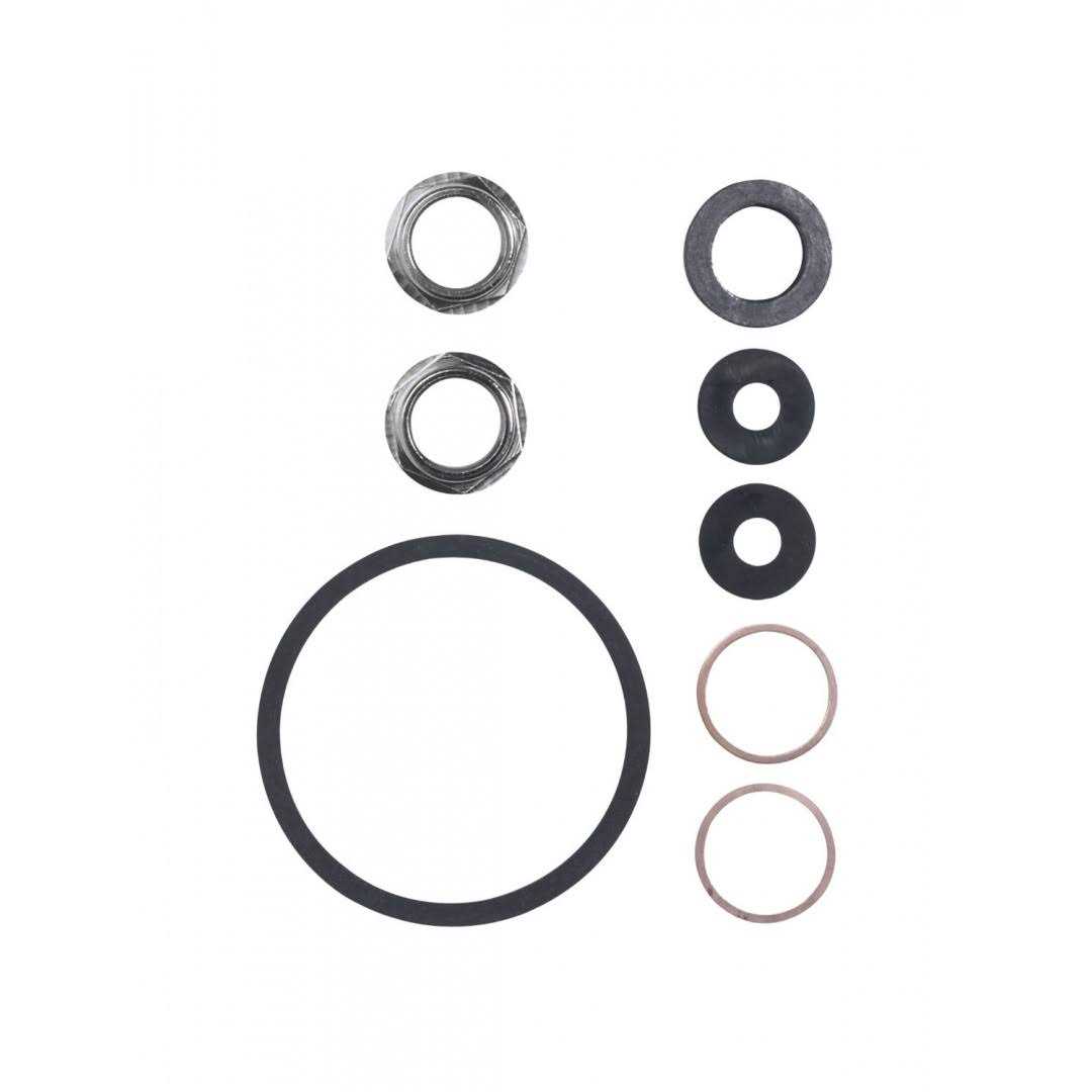Kohler Neoroc Dual-Mount 22-in x 33-in Matte Black Single Bowl 2-Hole Kitchen Sink All-in-One Kit R8437-2PC-CM1 - Zenithce