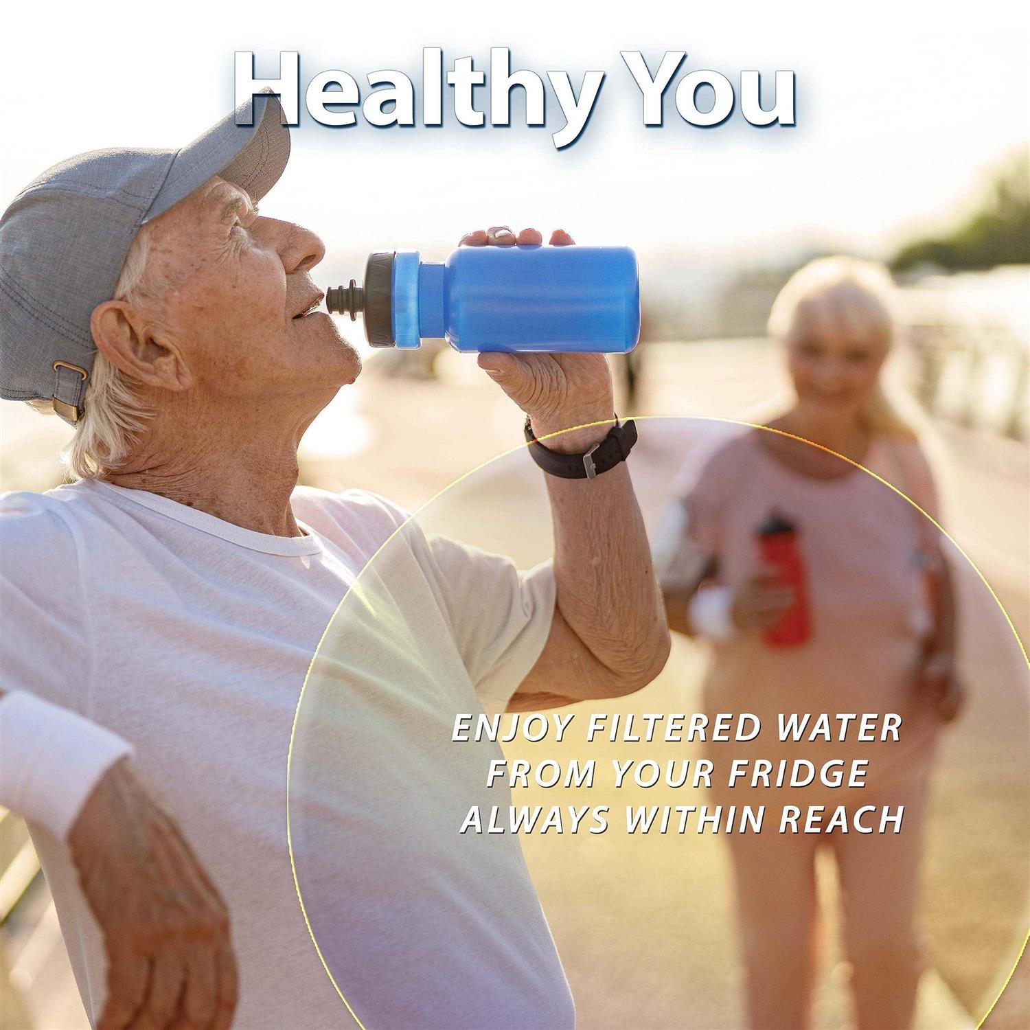 Premium UKF8001 Refrigerator Water Filter Replacement by Arrowpure APF-1100X - Zenithce