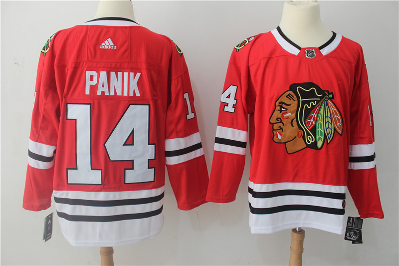 Chicago Blackhawks #14 Richard Panik Red Stitched Adidas Jersey - Zenithce