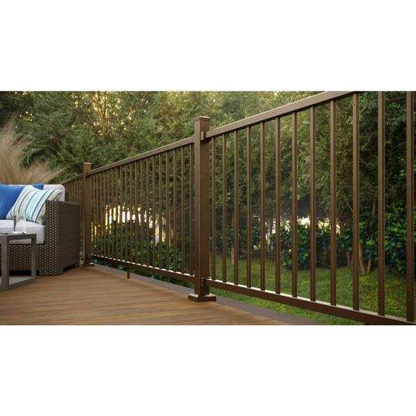 Fortress Building Products Inspire Railing Aluminum Cap Rail Clips - Zenithce