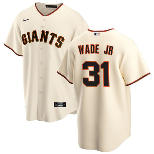 San Francisco Giants #31 LaMonte Wade Jr. Cream Cool Base Stitched Jersey - Zenithce