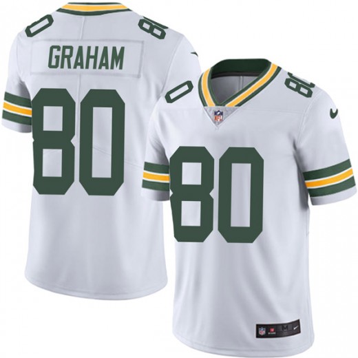 Green Bay Packers #80 Jimmy Graham White Vapor Untouchable Limited Stitched Jersey - Zenithce