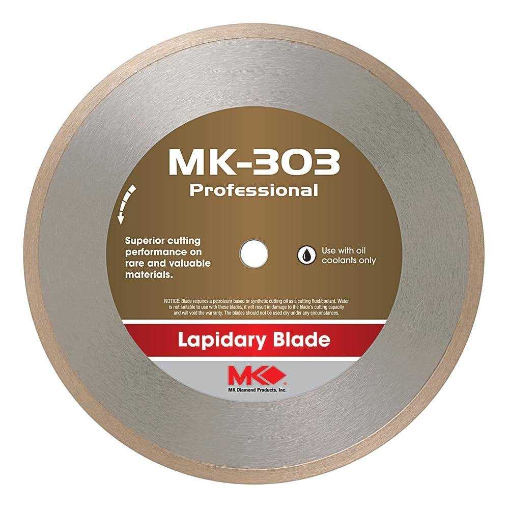 MK Diamond MK-303 Lapidary Blade - Zenithce