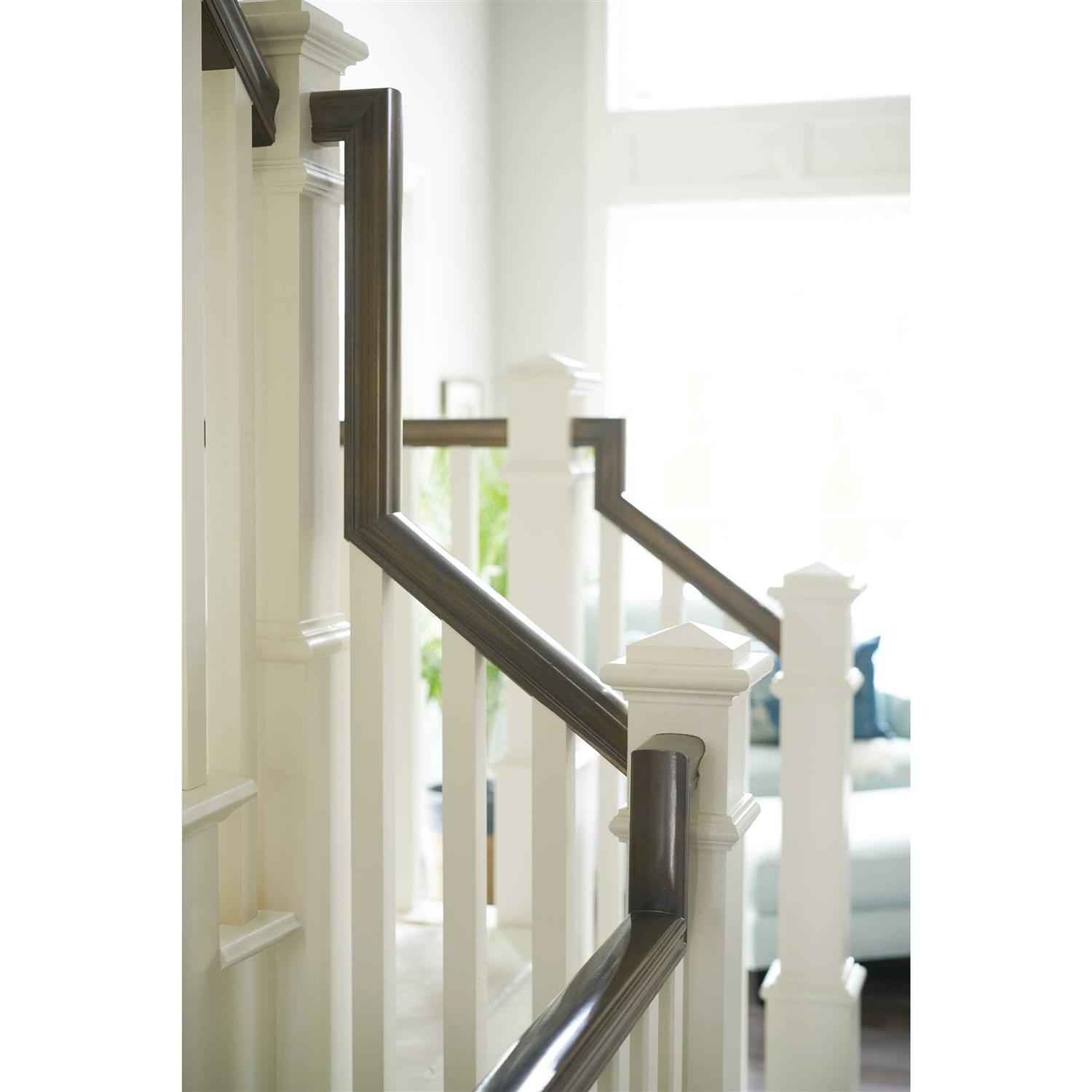 Unbranded 2.25-in x 192-in Unfinished Wood Red Oak Handrail 601016ETOAK - Zenithce