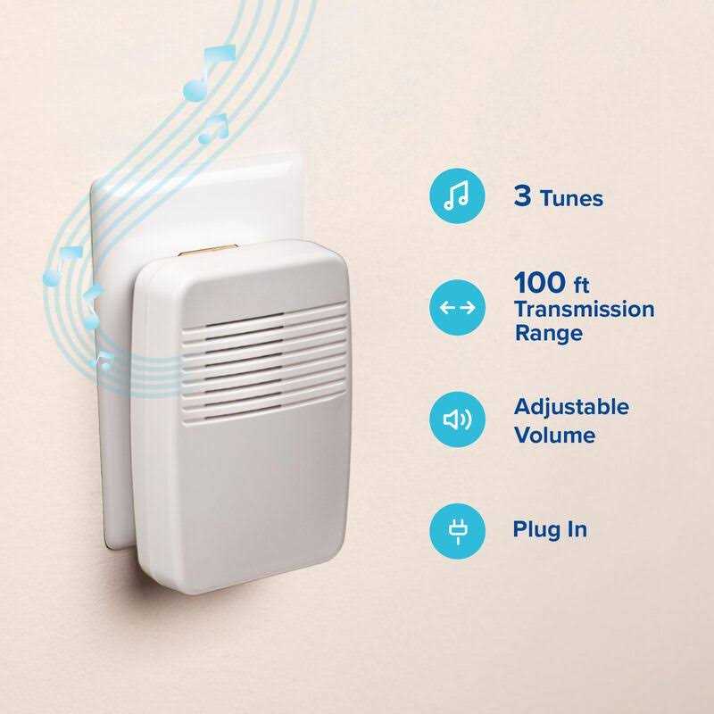 Heath Zenith White Wired Door Chime SL-2735-02 - Zenithce