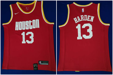Rockets 13 James Harden Red Swingman Jersey - Zenithce