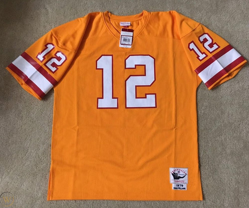 Tampa Bay Buccaneers #12 Doug Williams Orange Stitched Jersey - Zenithce
