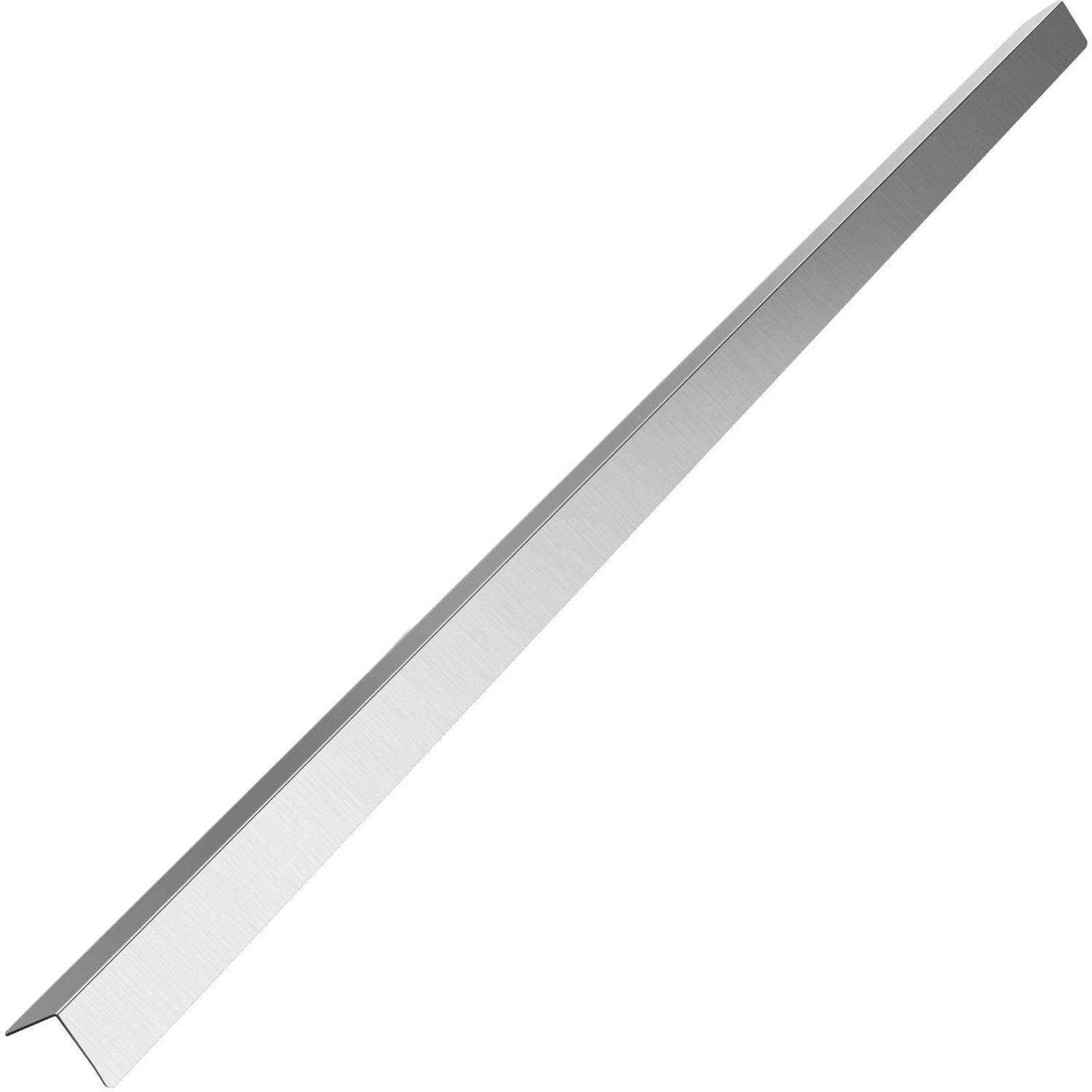 VEVOR Stainless Steel Corner Guards 48 inch Metal Wall Corner Protector Pack Corner Guards 20 Ga 304 Stainless Corner Guard - Zenithce