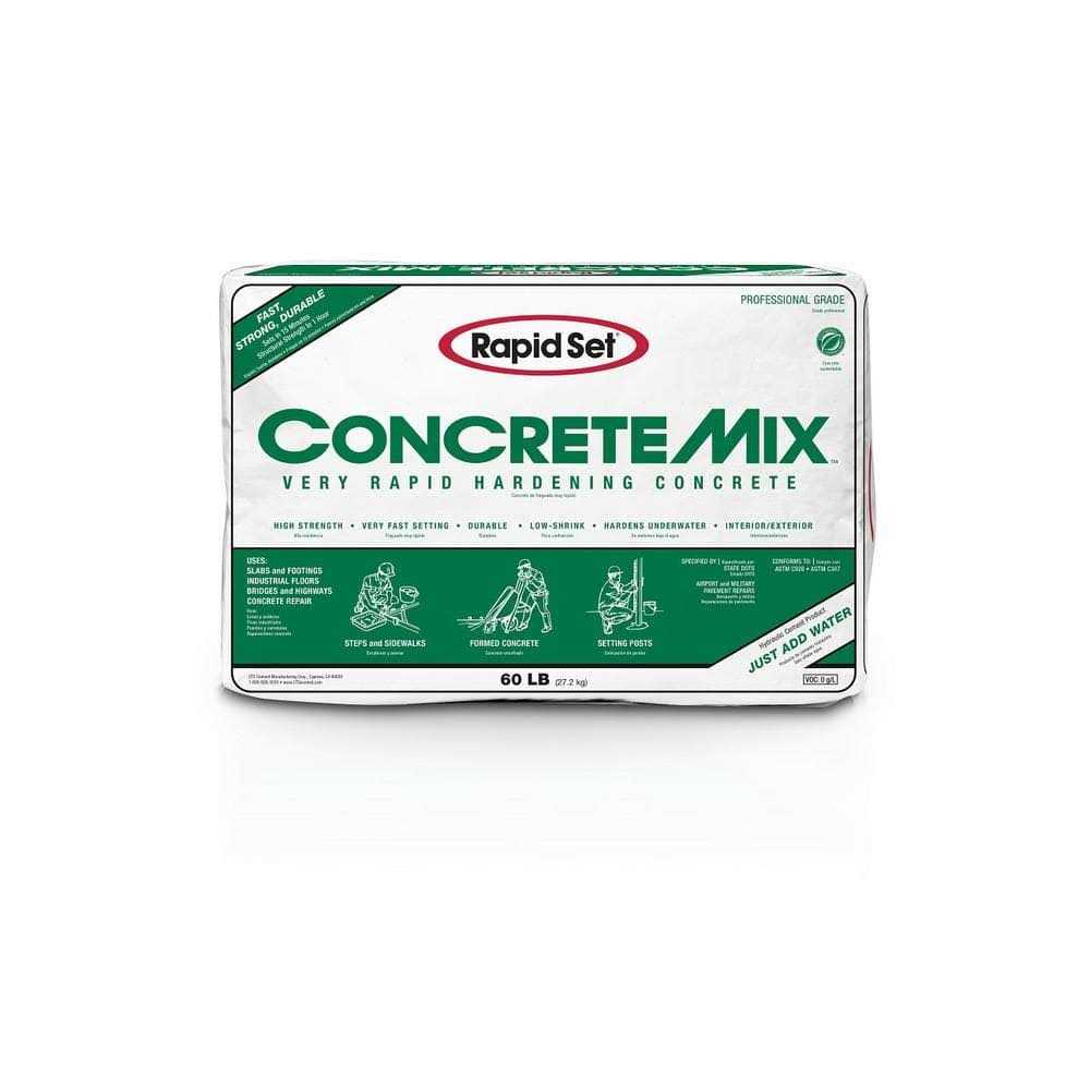 Rapid Set 72010050 50Lb Wunderfixx Concrete Patching Compound - Zenithce