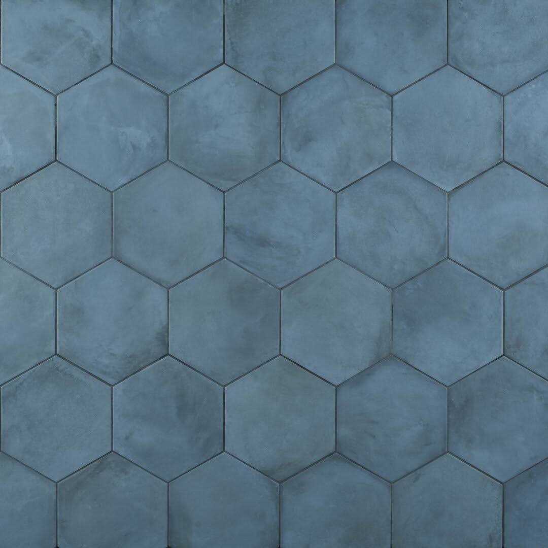 Dash 8.5 in. x 9.84 in. Matte Hexagon Porcelain Floor and Wall Tile Ivy Hill Tile - Zenithce