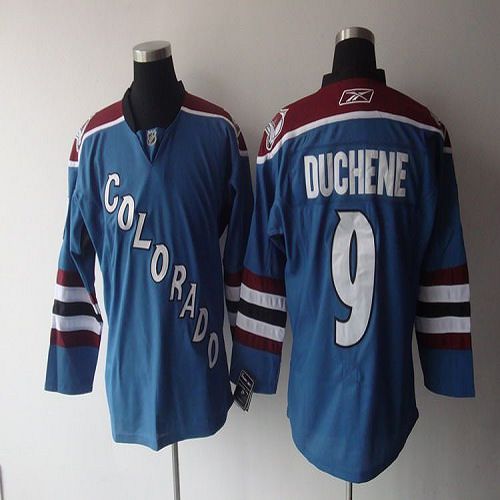 Avalanche #9 Matt Duchene Stitched Blue Third Jersey - Zenithce