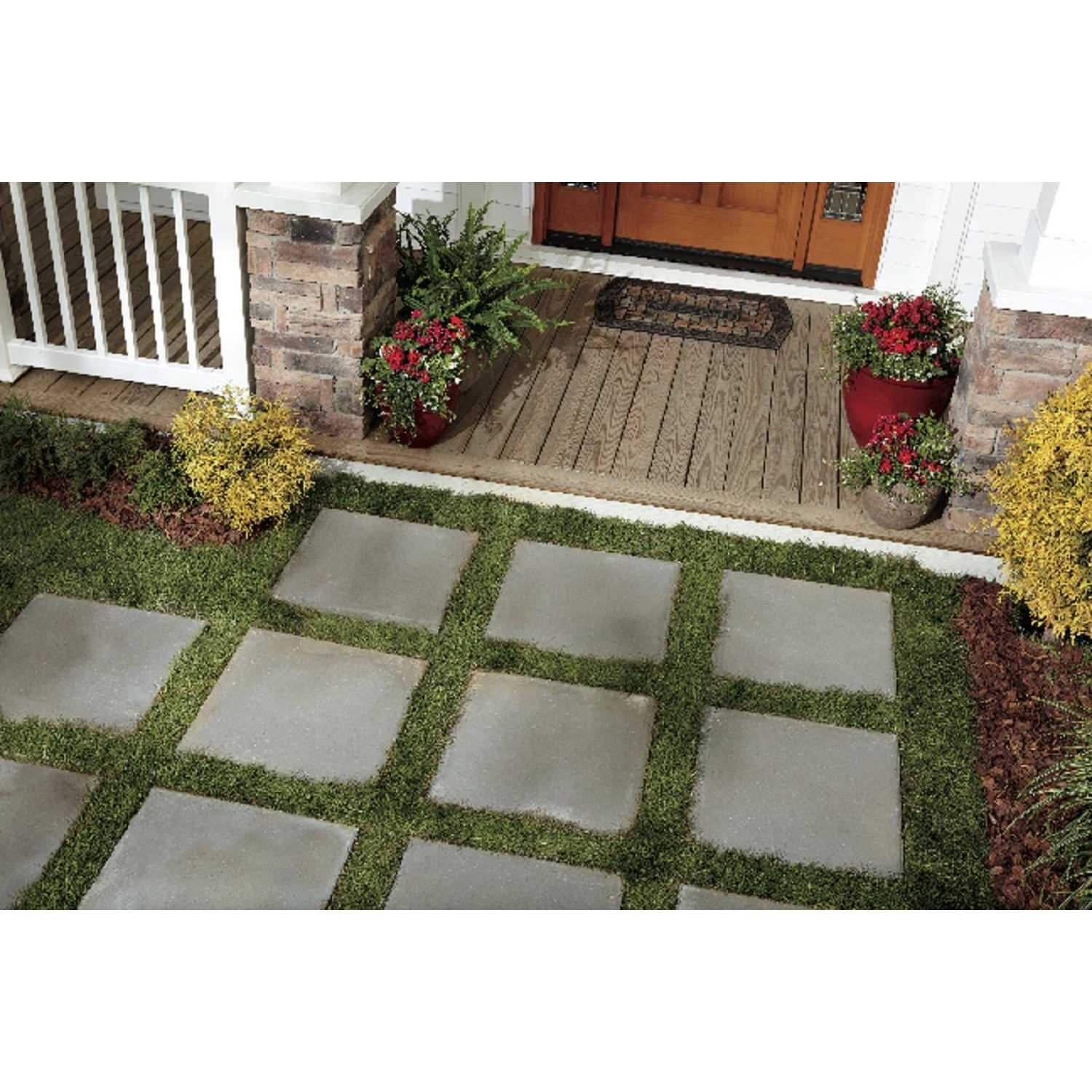 Oldcastle 12 x 12 in. Square Steppin Gang Stone - Zenithce
